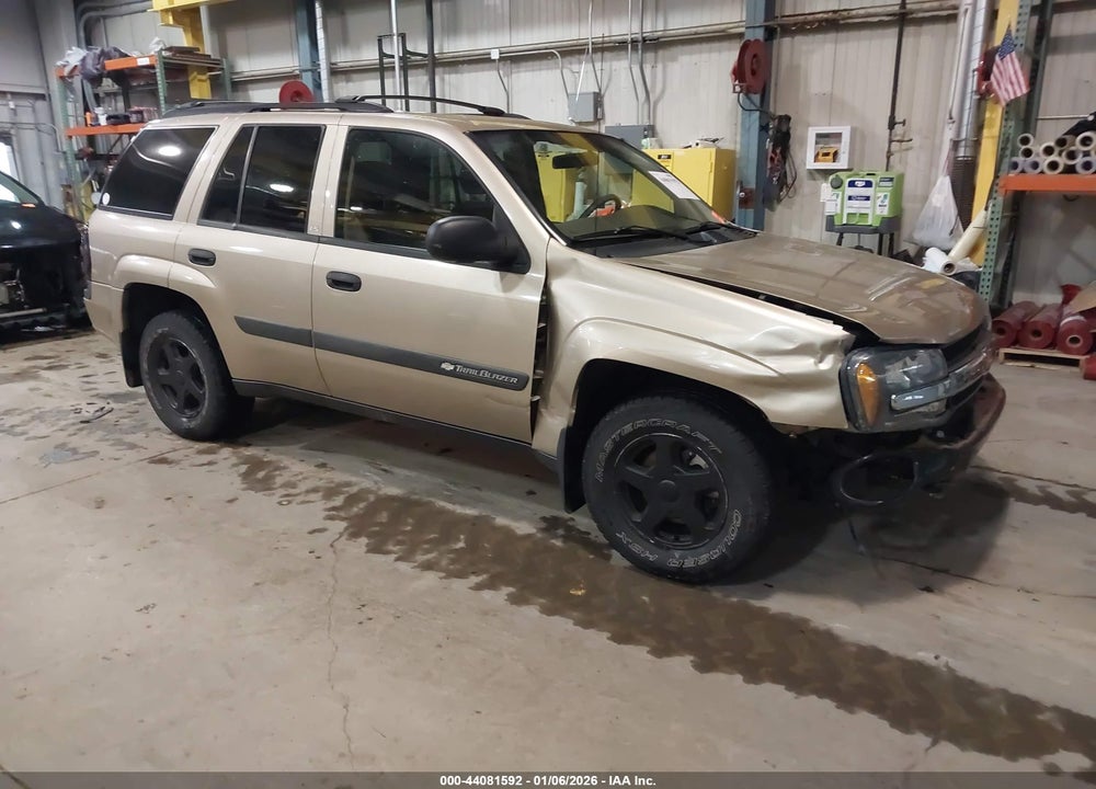 2004 CHEVROLET TRAILBLAZER LS VIN: 1GNDT13SX42324716