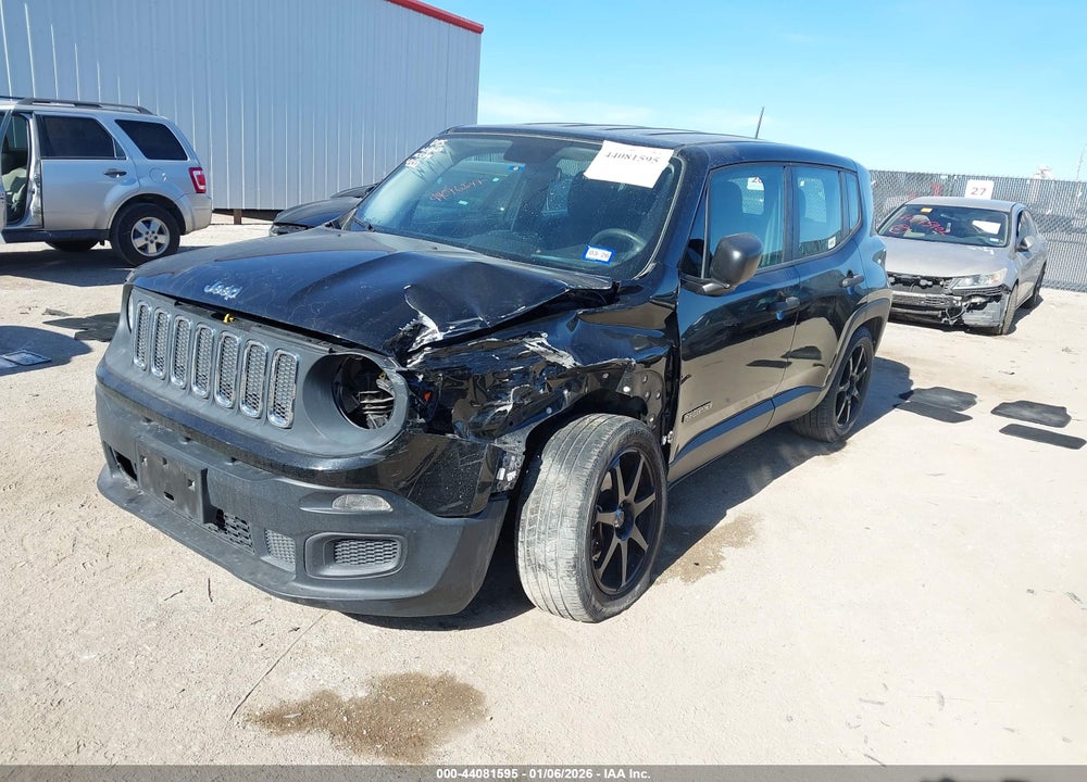 2015 JEEP RENEGADE SPORT VIN: ZACCJAAT8FPB94322