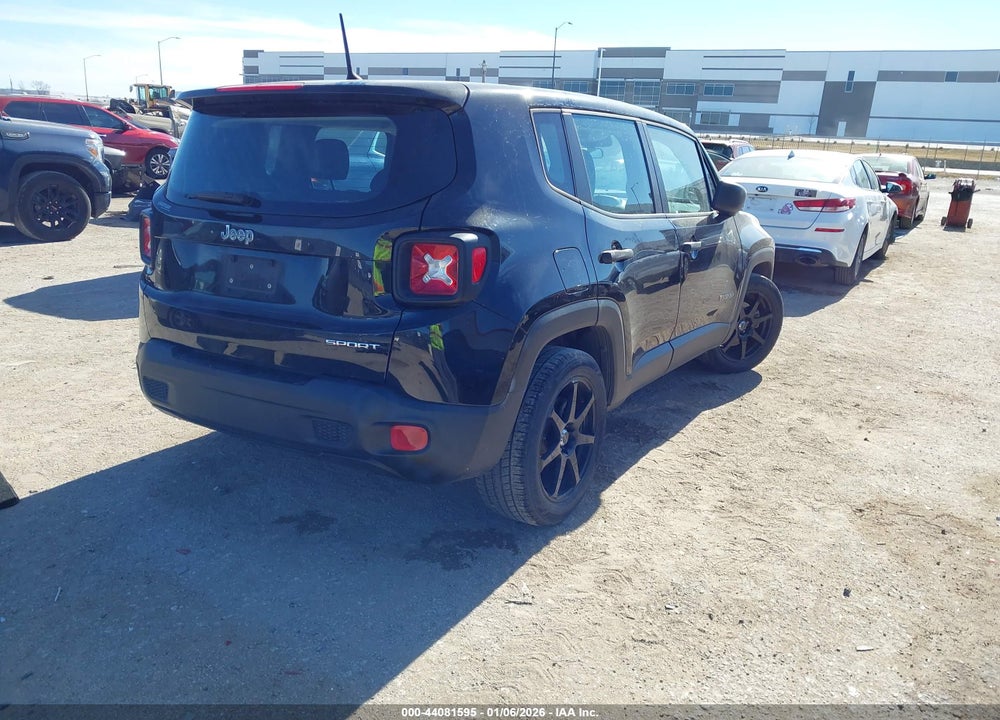 2015 JEEP RENEGADE SPORT VIN: ZACCJAAT8FPB94322