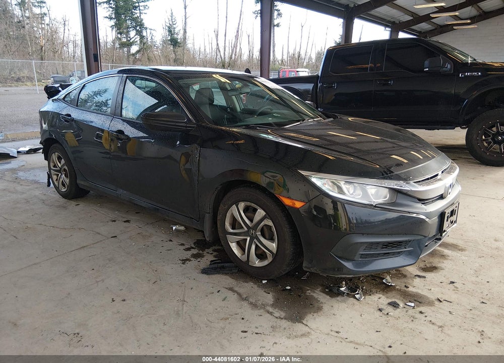 2017 HONDA CIVIC LX VIN: 19XFC2F50HE202534
