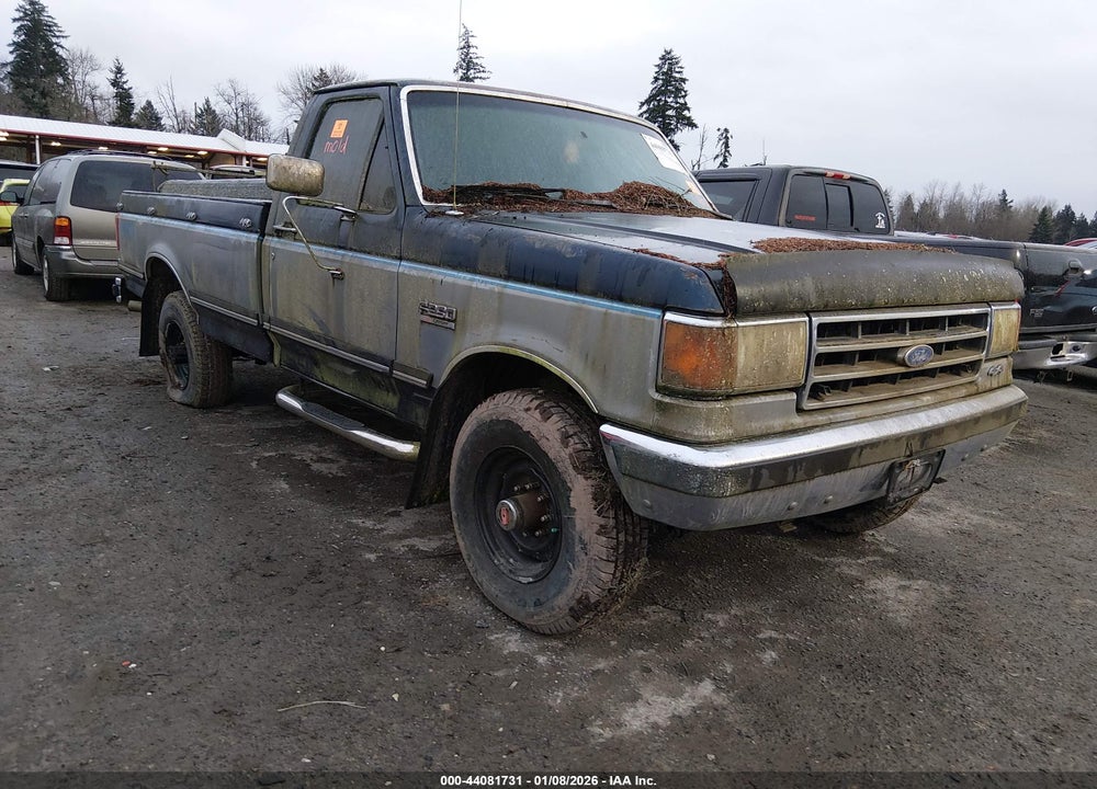1991 FORD F250 VIN: 2FTHF26G3MCA00834