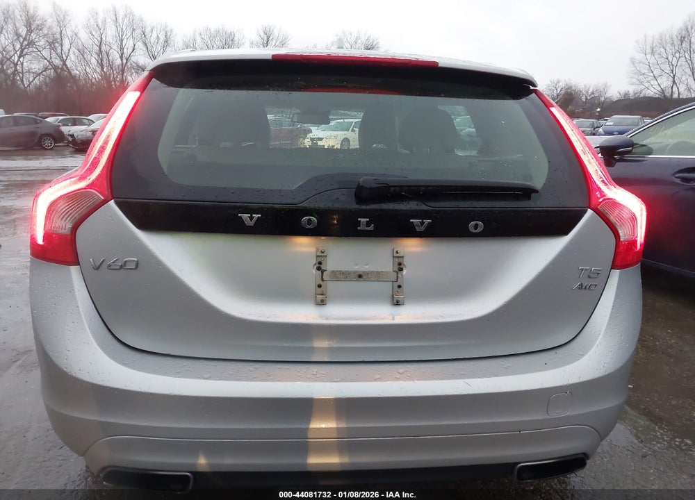 2015 VOLVO V60 T5 PREMIER VIN: YV1612SB4F1193669