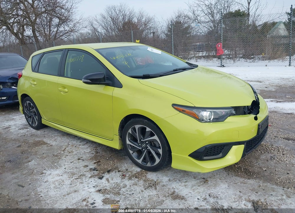 2016 SCION IM VIN: JTNKARJE7GJ509832