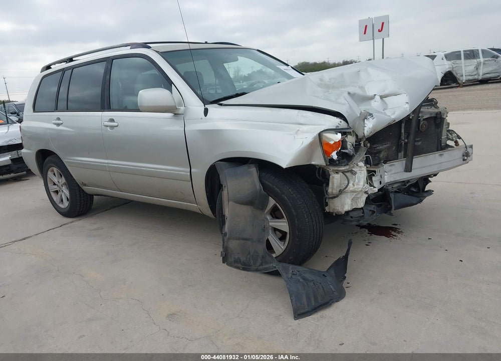 2006 TOYOTA HIGHLANDER VIN: JTEGD21A160139001