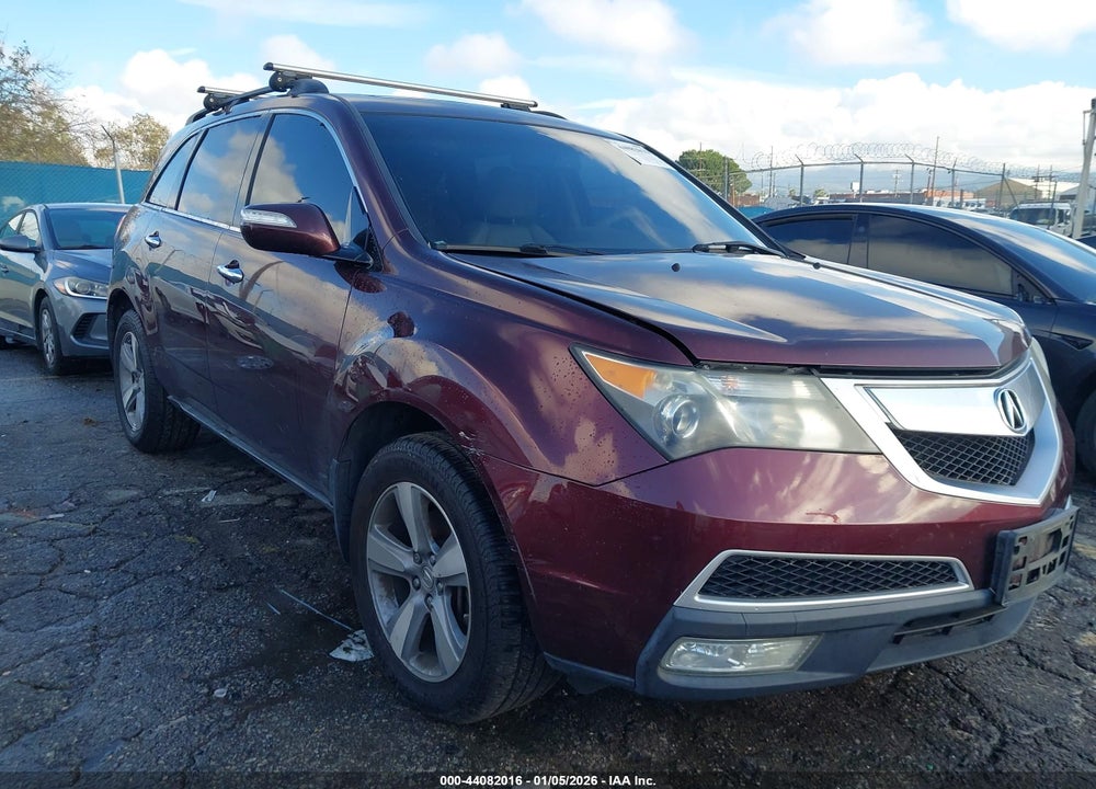 2012 ACURA MDX TECHNOLOGY PACKAGE VIN: 2HNYD2H35CH532646