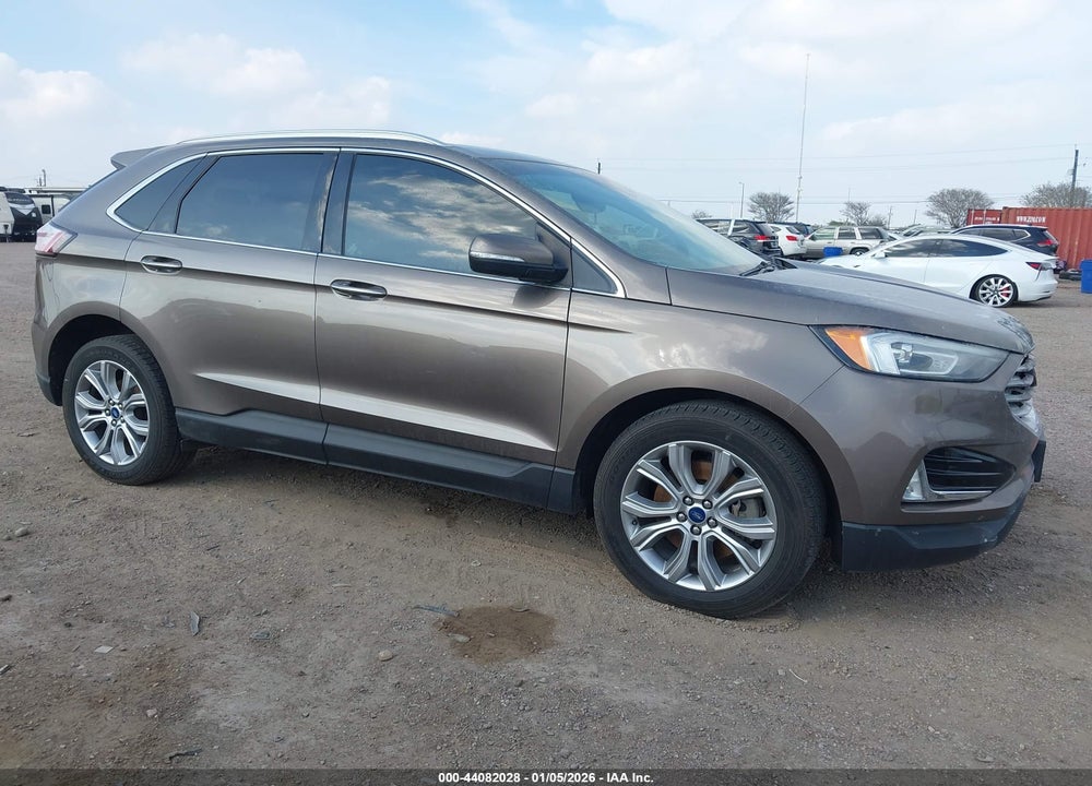 2019 FORD EDGE TITANIUM VIN: 2FMPK4K95KBB43664