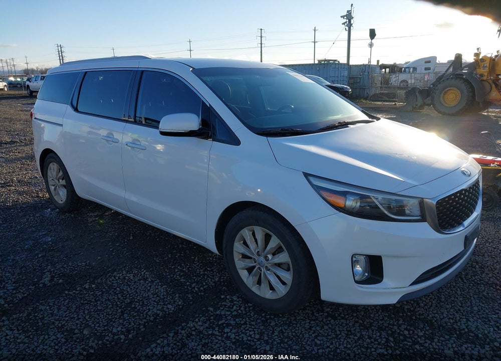 2016 KIA SEDONA EX VIN: KNDMC5C14G6108364