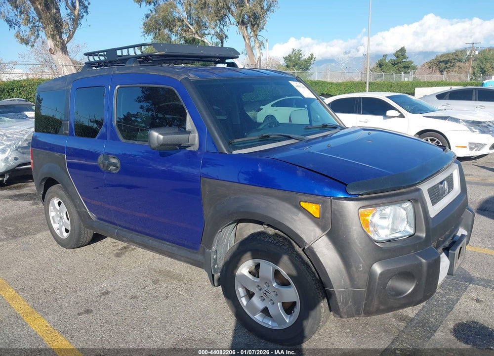 2005 HONDA ELEMENT EX VIN: 5J6YH28635L016855