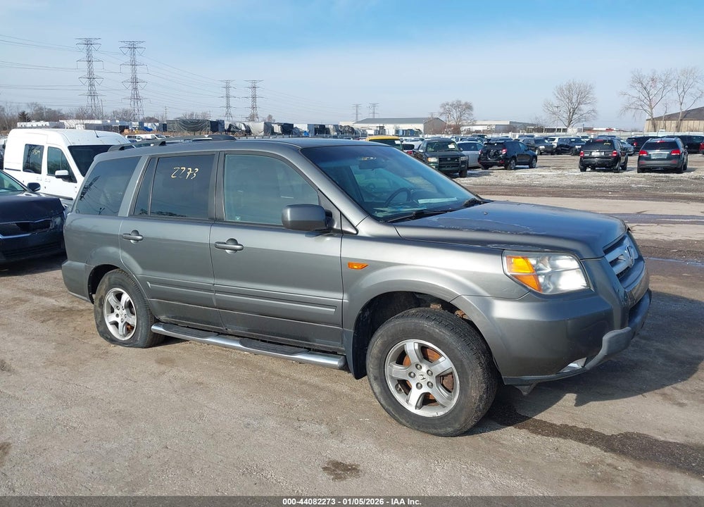 2007 HONDA PILOT EX-L VIN: 5FNYF18577B024265