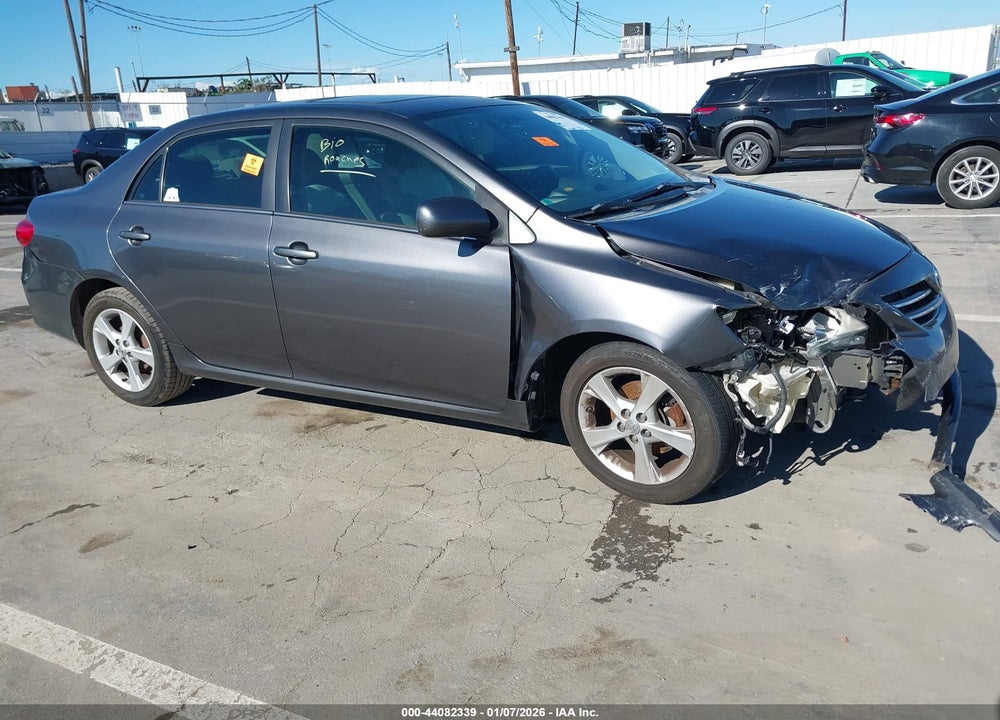 2013 TOYOTA COROLLA LE VIN: 5YFBU4EE5DP125029