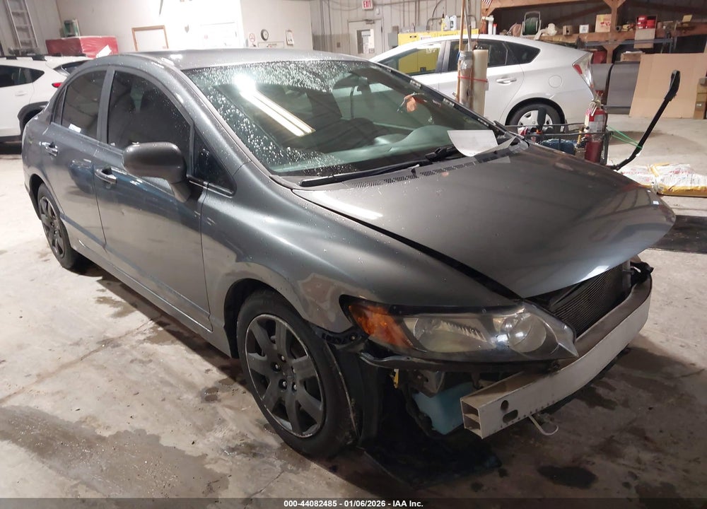 2011 HONDA CIVIC LX VIN: 19XFA1F57BE006209