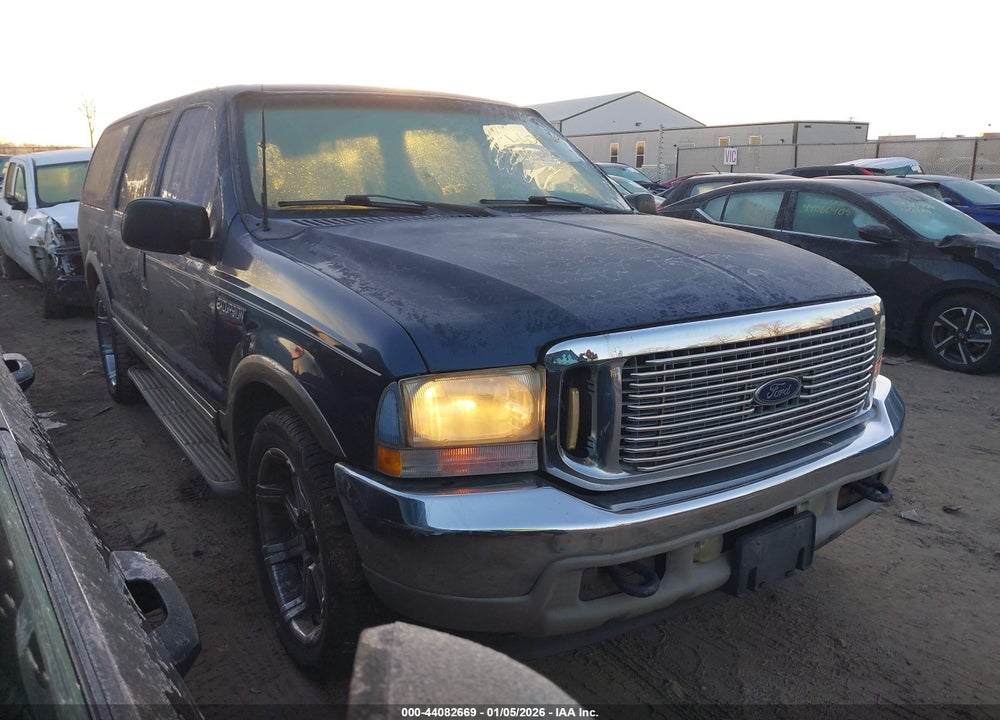 2002 FORD EXCURSION LIMITED VIN: 1FMNU42S72EA14320