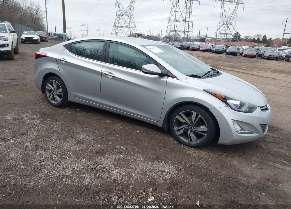 2015 HYUNDAI ELANTRA LIMITED VIN: 5NPDH4AE9FH616903