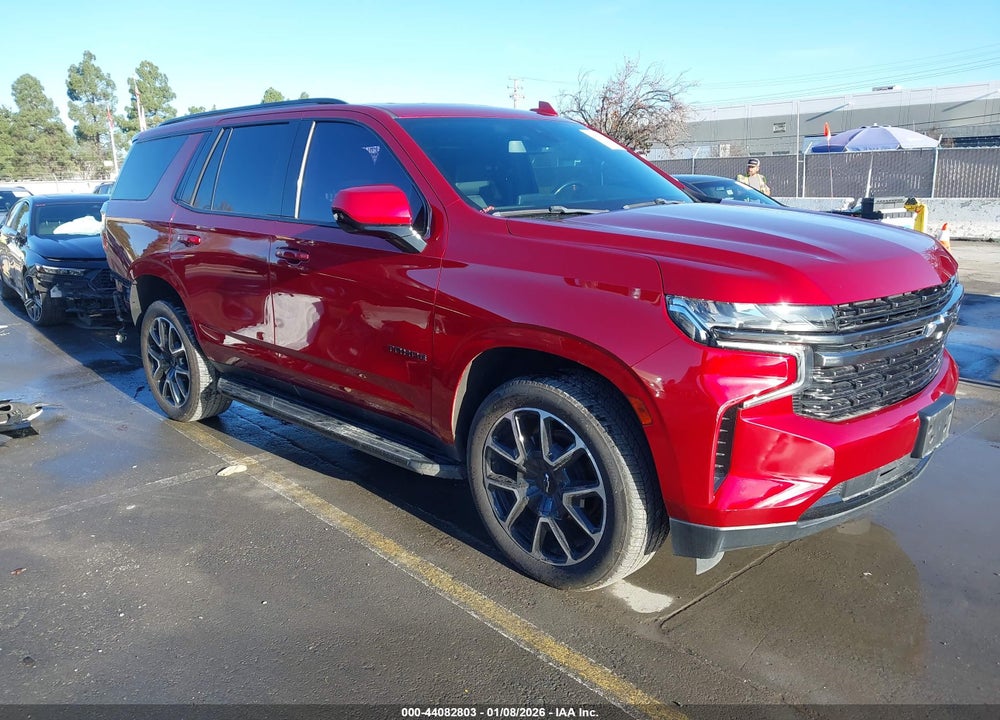2021 CHEVROLET TAHOE 4WD RST VIN: 1GNSKRKT2MR469453