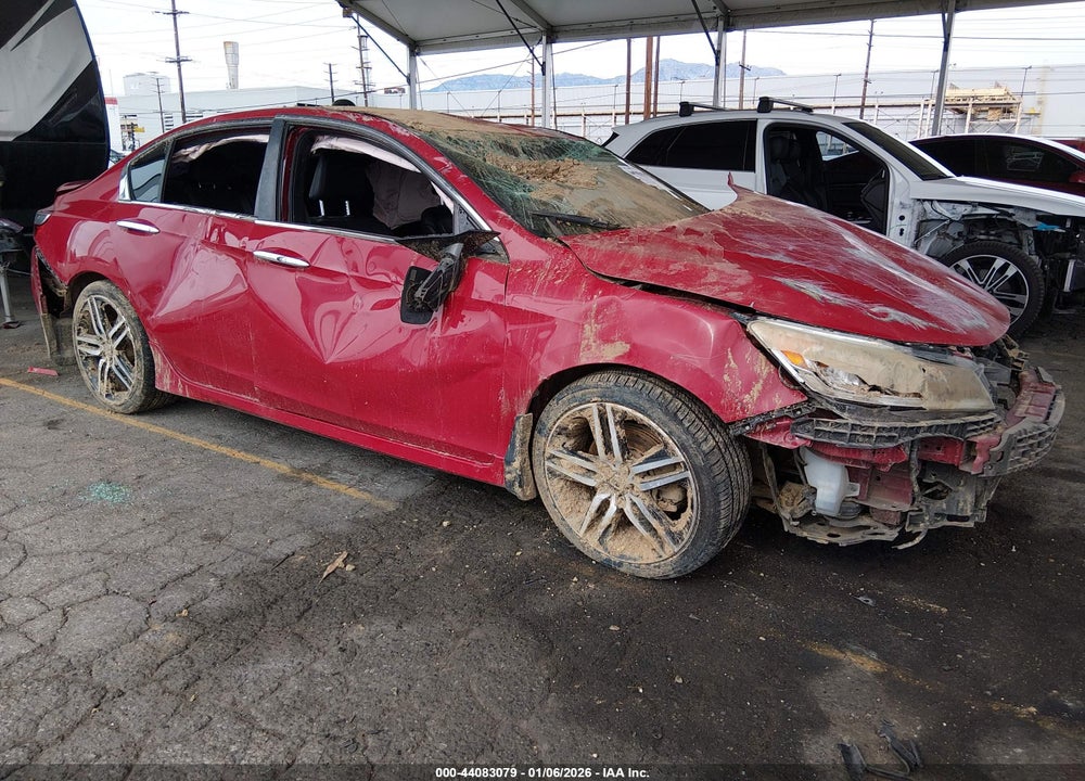 2017 HONDA ACCORD SPORT SE VIN: 1HGCR2F17HA079916