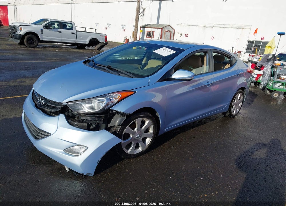 2012 HYUNDAI ELANTRA LIMITED (ULSAN PLANT) VIN: KMHDH4AE9CU458169