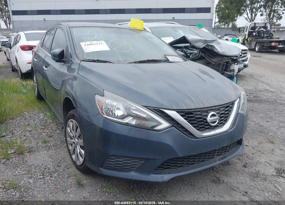 2016 NISSAN SENTRA SV VIN: 3N1AB7AP6GL663429