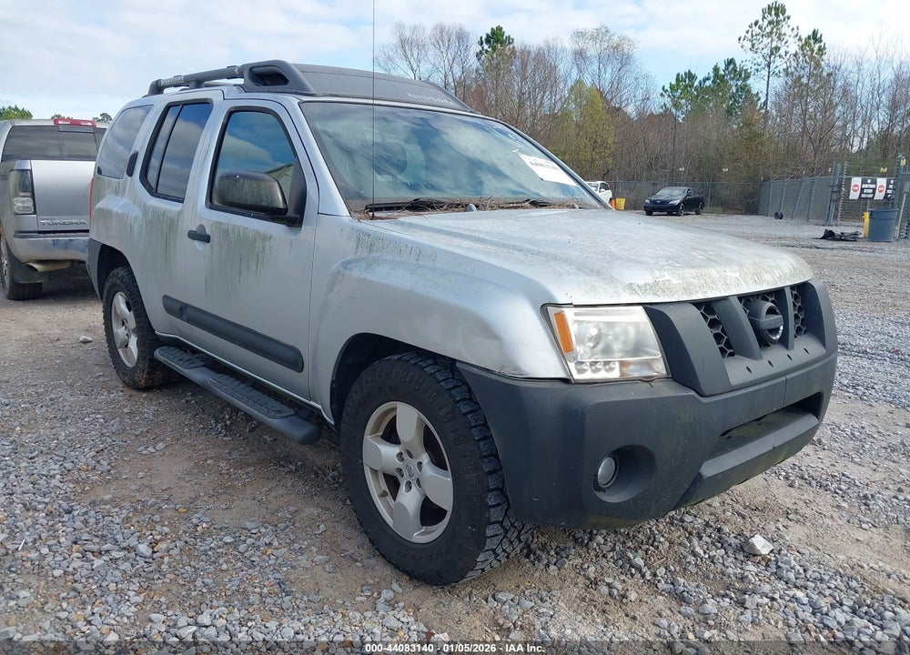 2007 NISSAN XTERRA SE VIN: 5N1AN08U87C527981