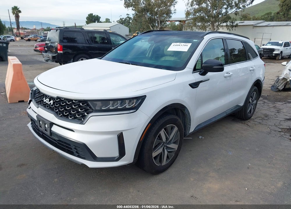 2022 KIA SORENTO S VIN: 5XYRL4LC0NG134777