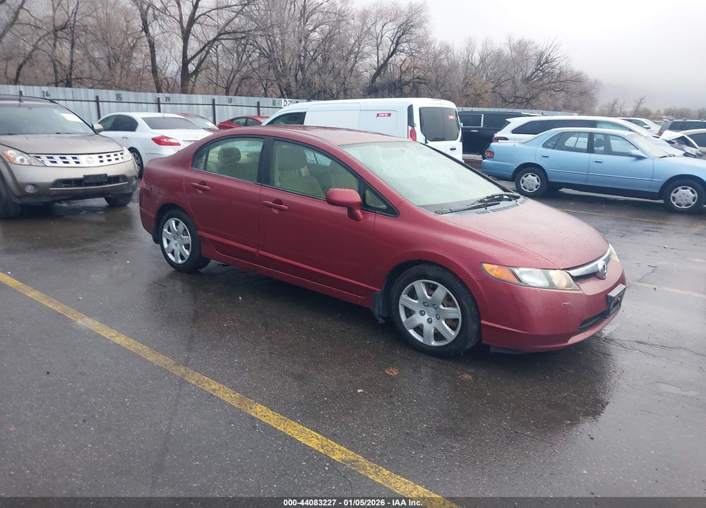 2007 HONDA CIVIC LX VIN: 1HGFA16547L015806