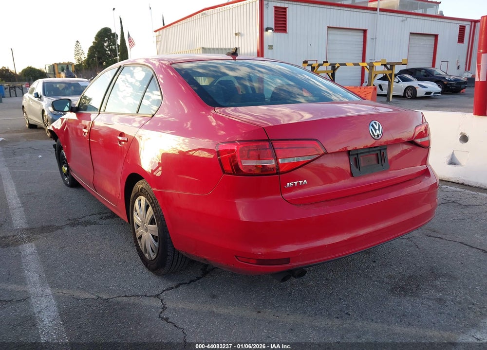 2015 VOLKSWAGEN JETTA 2.0L S VIN: 3VW1K7AJ1FM345118