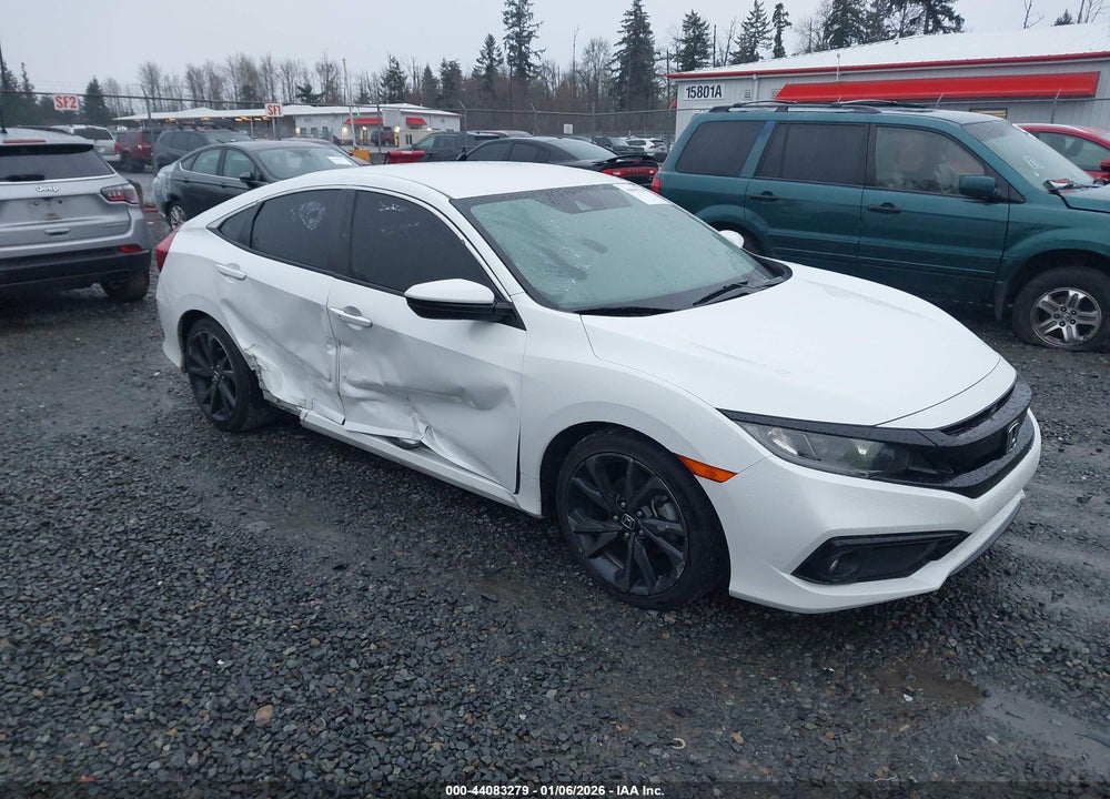 2021 HONDA CIVIC SPORT VIN: 2HGFC2F8XMH551646