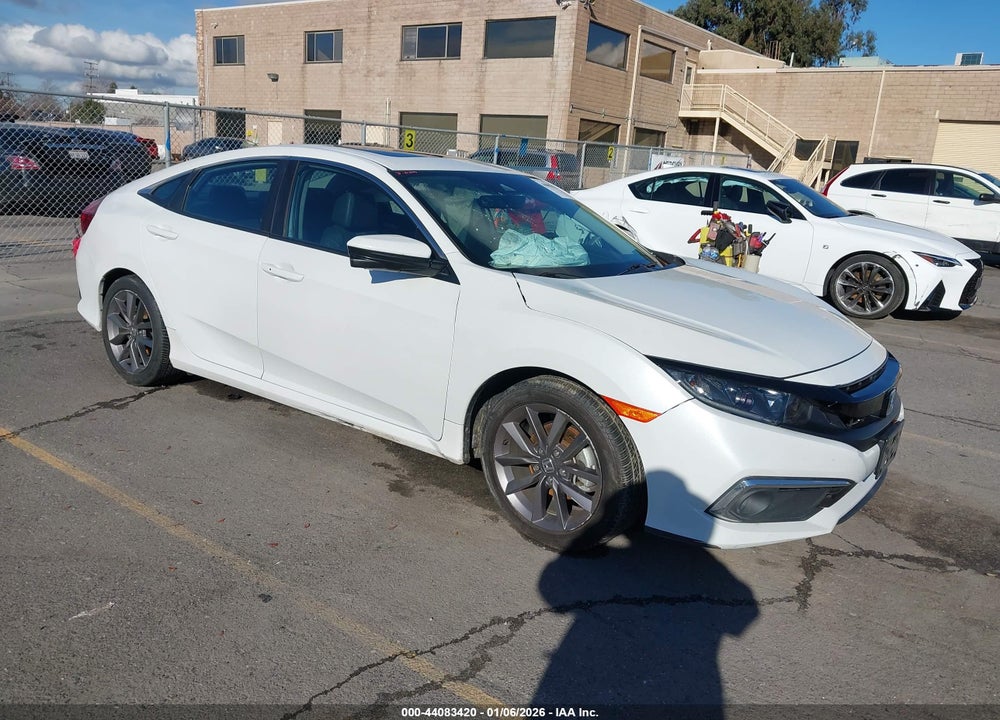 2021 HONDA CIVIC EX-L VIN: 19XFC1F7XME209304