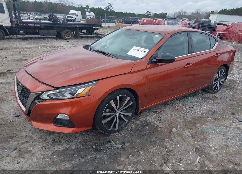 2022 NISSAN ALTIMA SR FWD VIN: 1N4BL4CV3NN358434