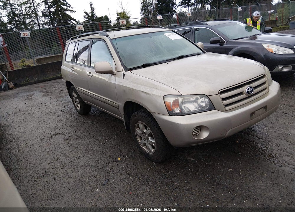 2005 TOYOTA HIGHLANDER VIN: JTEHD21A350037945