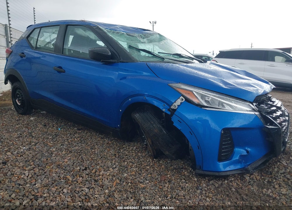 2022 NISSAN KICKS S XTRONIC CVT VIN: 3N1CP5BV4NL516177