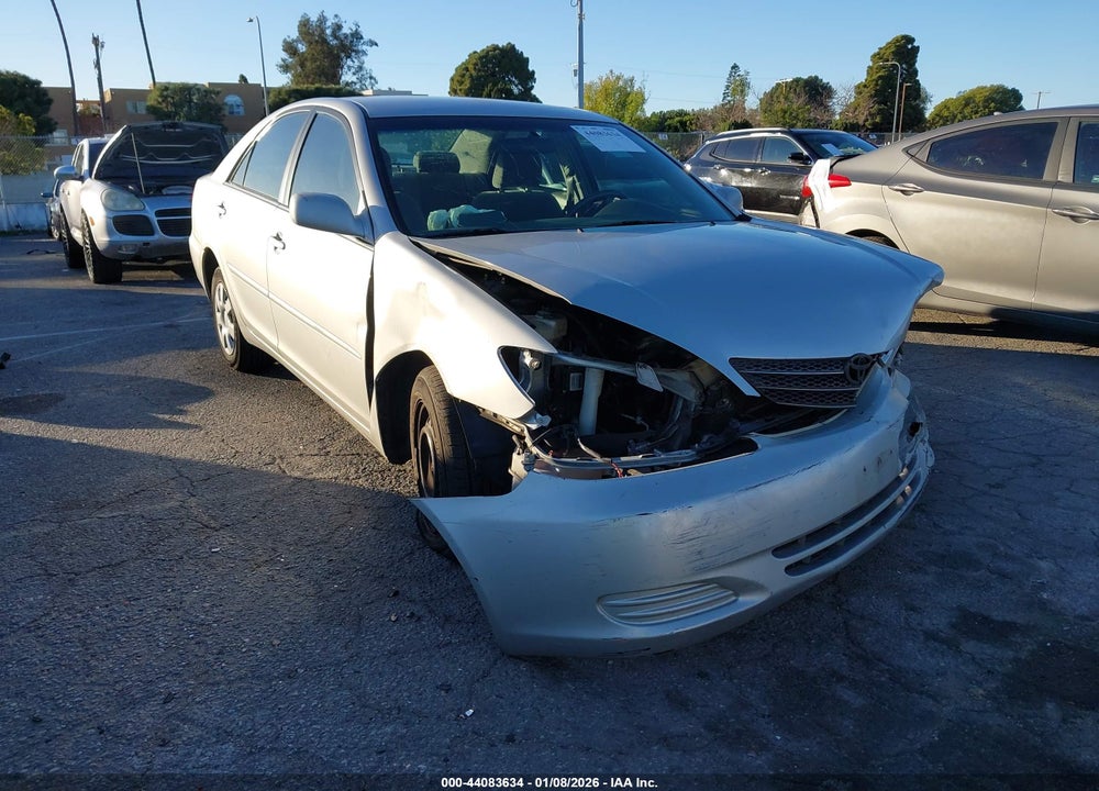 2004 TOYOTA CAMRY LE VIN: 4T1BE30K24U368445
