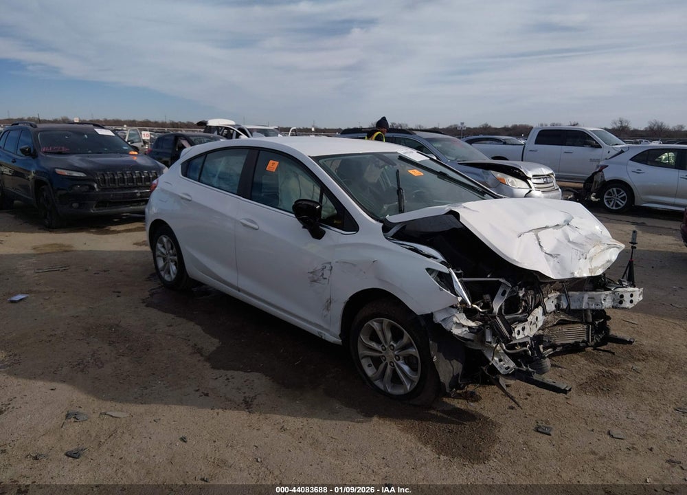 2019 CHEVROLET CRUZE LT VIN: 3G1BE6SM6KS542138