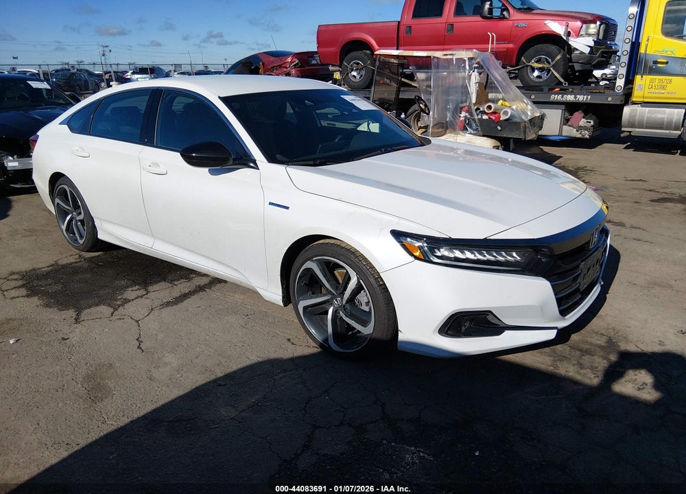 2022 HONDA ACCORD HYBRID SPORT VIN: 1HGCV3F23NA034462