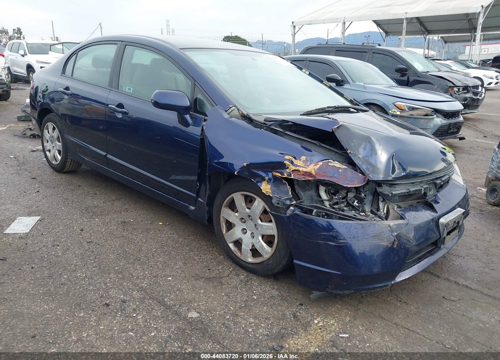 2007 HONDA CIVIC LX VIN: 1HGFA16577L116581