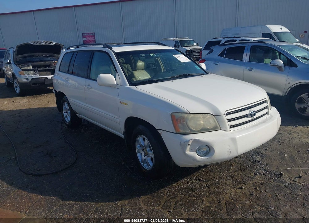 2003 TOYOTA HIGHLANDER LIMITED V6 VIN: JTEGF21A830088618