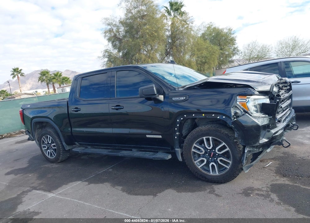 2021 GMC SIERRA 1500 4WD  SHORT BOX ELEVATION VIN: 3GTU9CED5MG441516