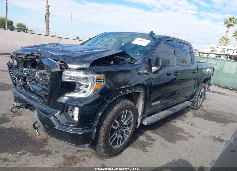 2021 GMC SIERRA 1500 4WD  SHORT BOX ELEVATION VIN: 3GTU9CED5MG441516