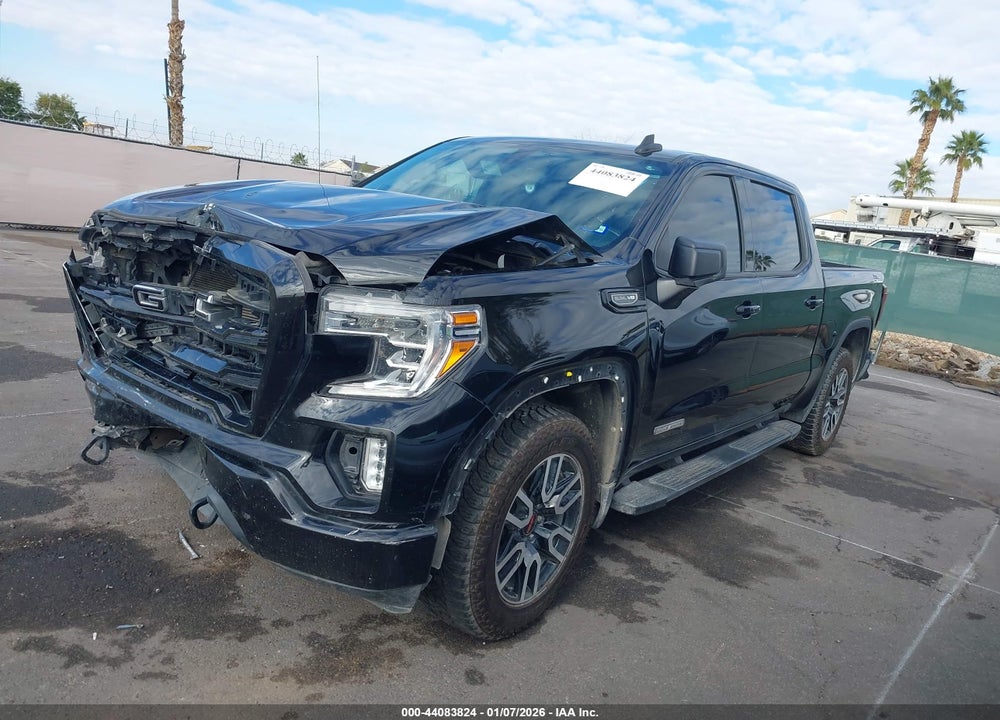 2021 GMC SIERRA 1500 4WD  SHORT BOX ELEVATION VIN: 3GTU9CED5MG441516