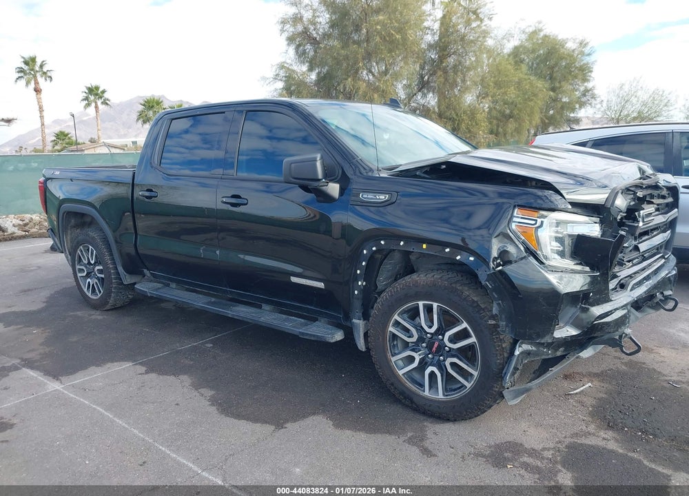 2021 GMC SIERRA 1500 4WD  SHORT BOX ELEVATION VIN: 3GTU9CED5MG441516