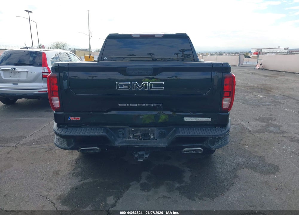 2021 GMC SIERRA 1500 4WD  SHORT BOX ELEVATION VIN: 3GTU9CED5MG441516