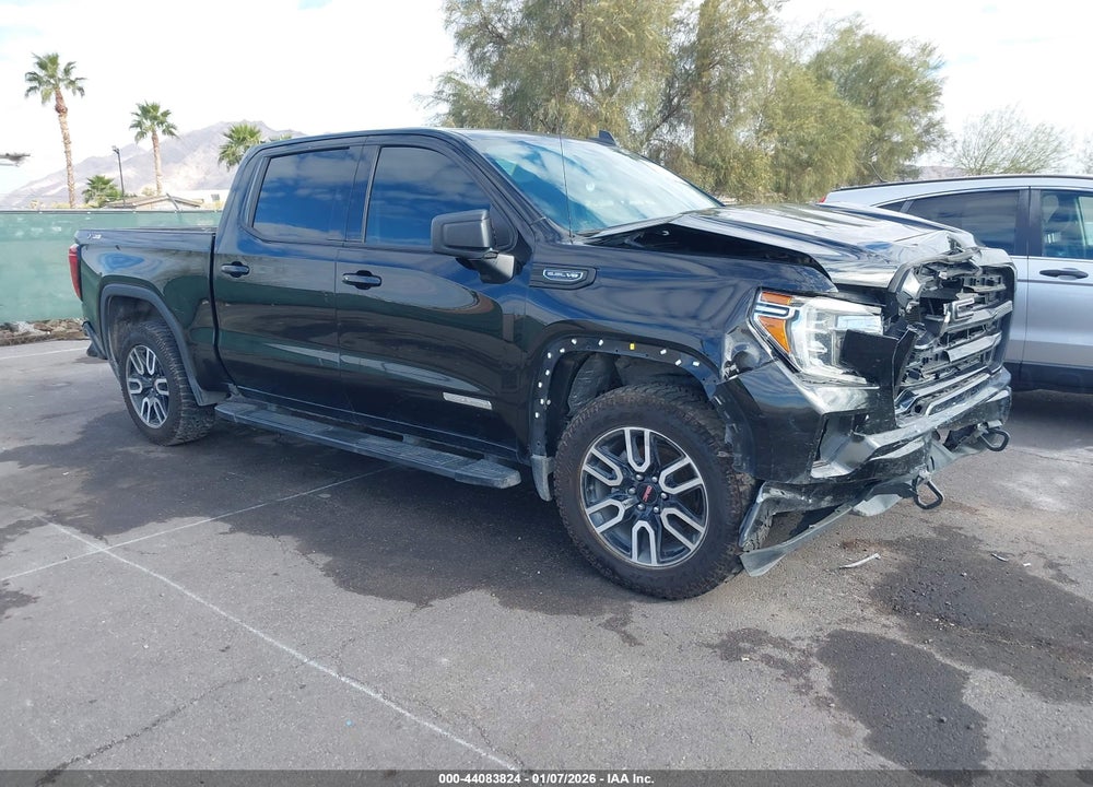 2021 GMC SIERRA 1500 4WD  SHORT BOX ELEVATION VIN: 3GTU9CED5MG441516