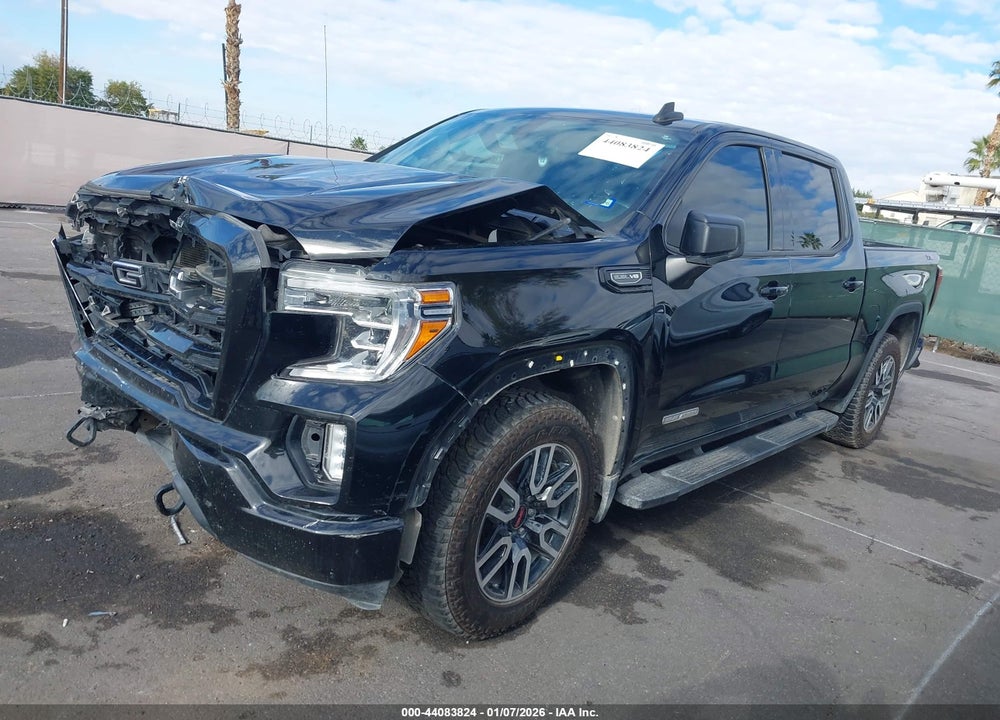 2021 GMC SIERRA 1500 4WD  SHORT BOX ELEVATION VIN: 3GTU9CED5MG441516