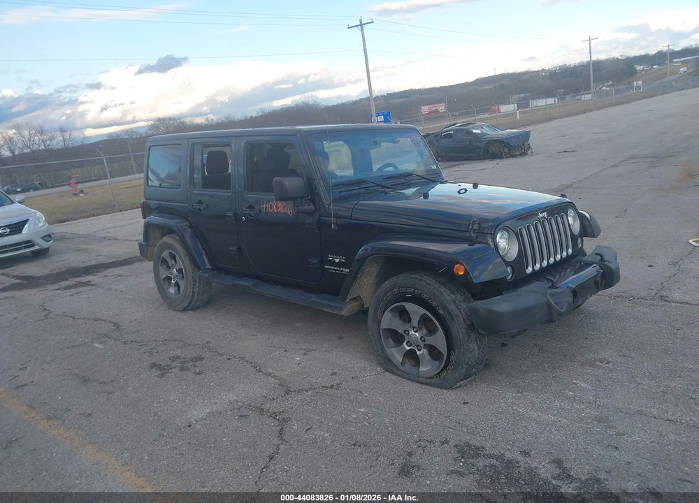 2018 JEEP WRANGLER JK UNLIMITED SAHARA 4X4 VIN: 1C4BJWEG1JL815421