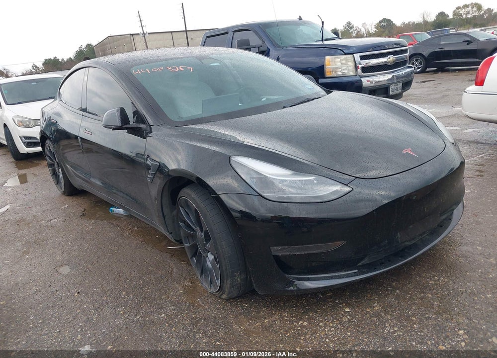 2022 TESLA MODEL 3 PERFORMANCE DUAL MOTOR ALL-WHEEL DRIVE VIN: 5YJ3E1EC9NF239806