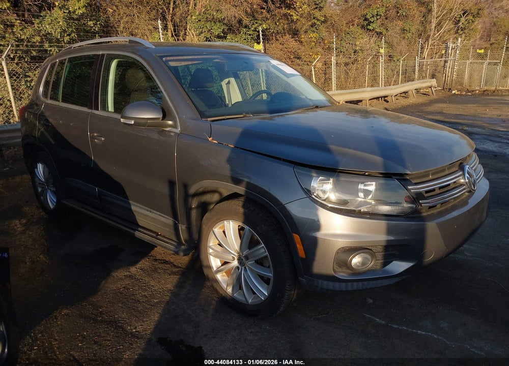 2014 VOLKSWAGEN TIGUAN R-LINE/S/SE/SEL VIN: WVGAV3AX1EW547510