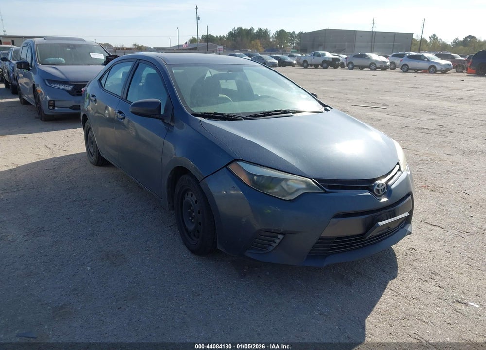 2015 TOYOTA COROLLA LE VIN: 2T1BURHE6FC250567