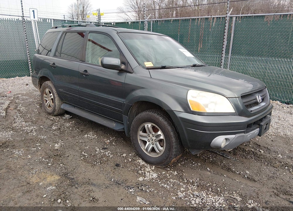 2005 HONDA PILOT EX-L VIN: 2HKYF187X5H516773