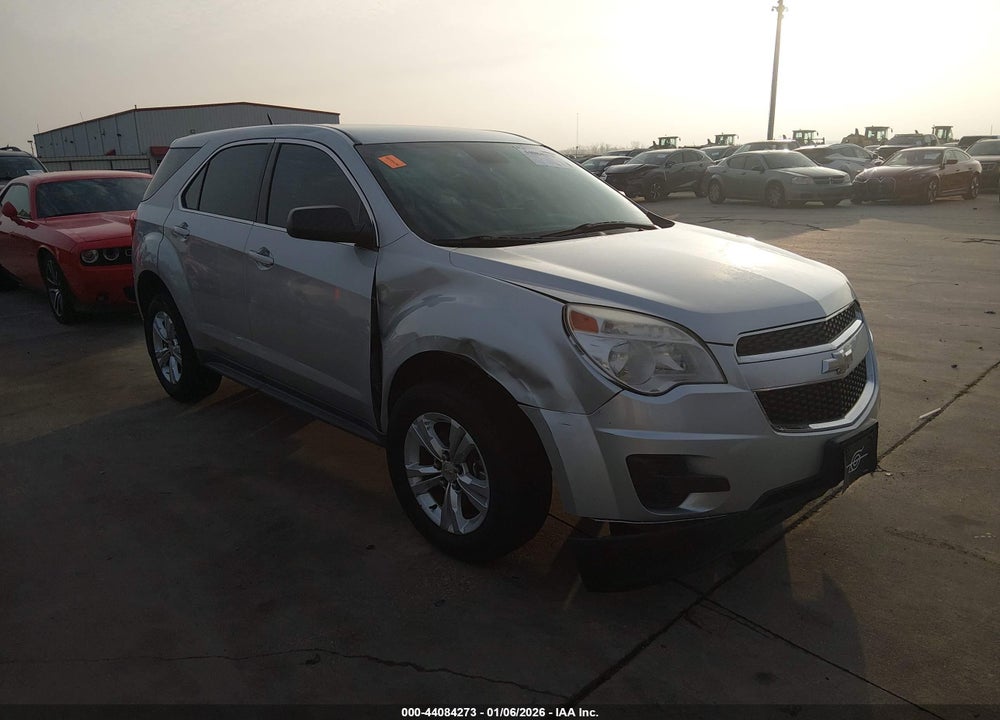 2012 CHEVROLET EQUINOX LS VIN: 2GNALBEK7C6203942