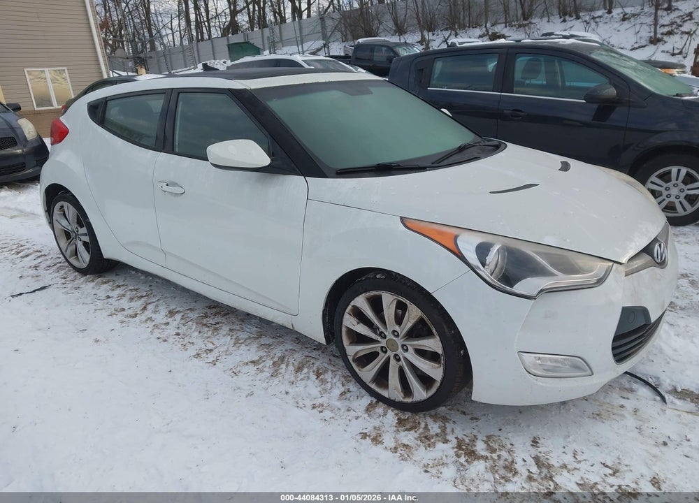 2013 HYUNDAI VELOSTER BASE W/BLACK VIN: KMHTC6AD2DU179368