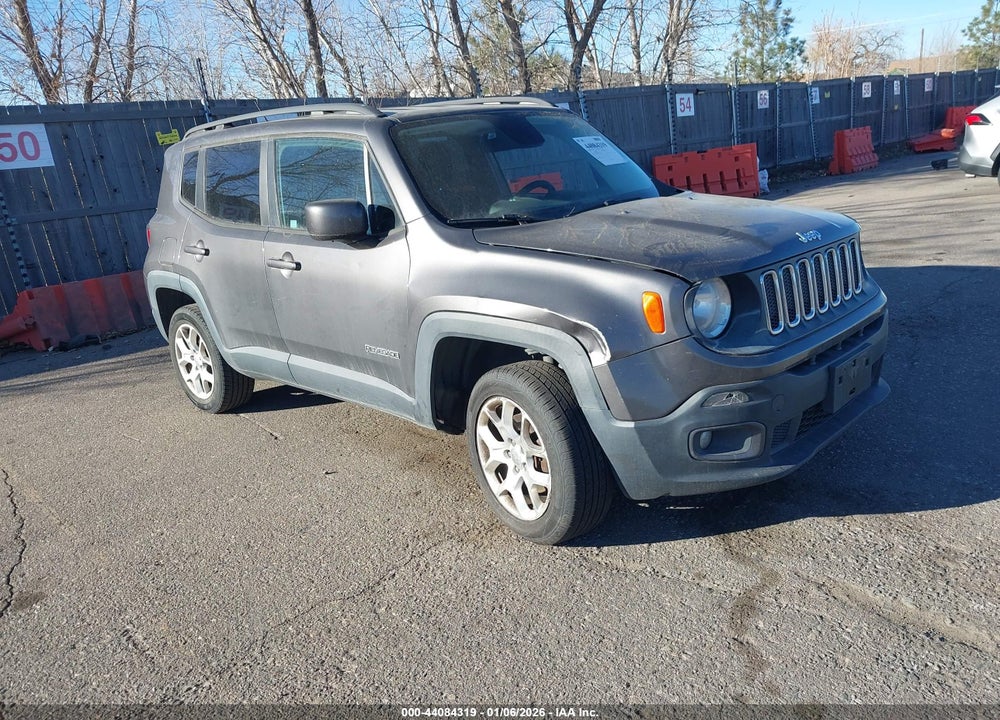2017 JEEP RENEGADE LATITUDE 4X4 VIN: ZACCJBBB4HPE57954